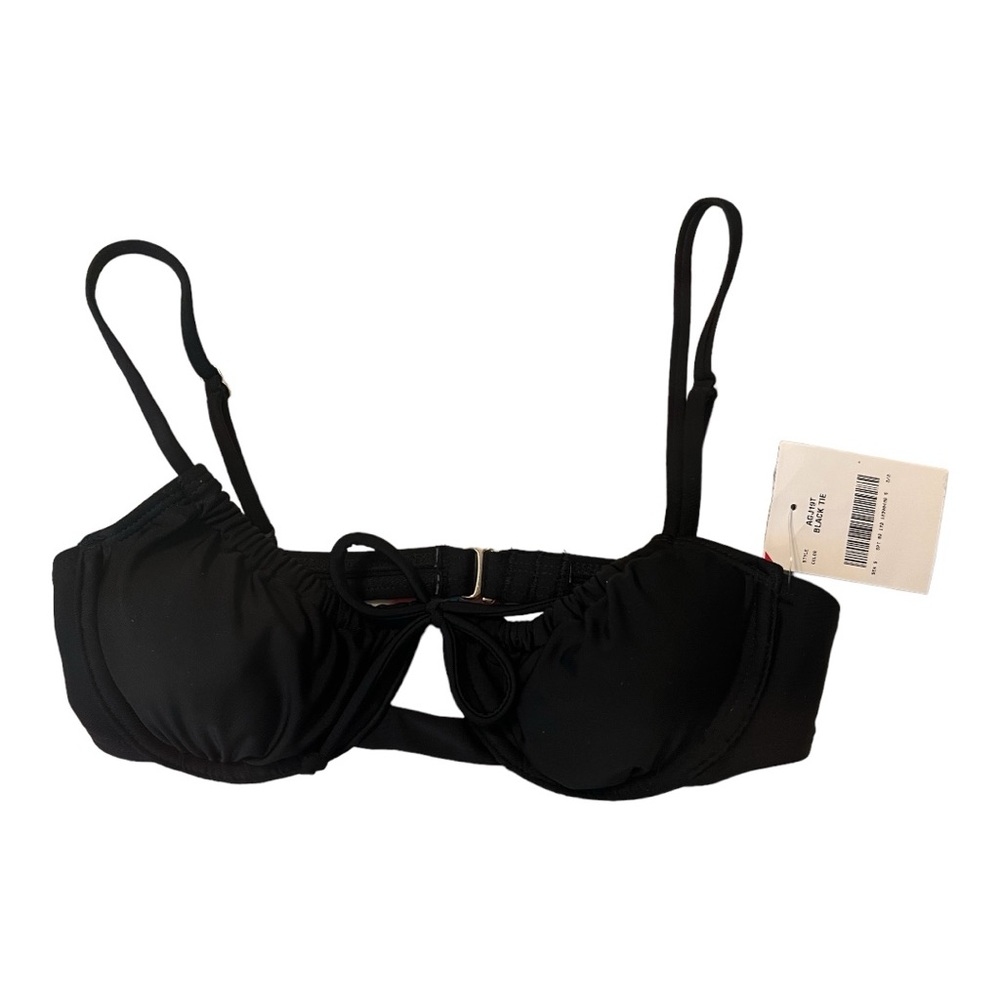 Black bikini top